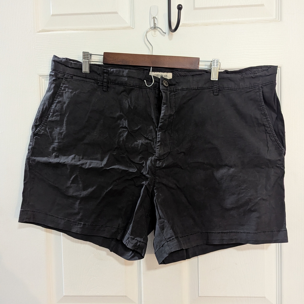 Men's Black Shorts - Size 42